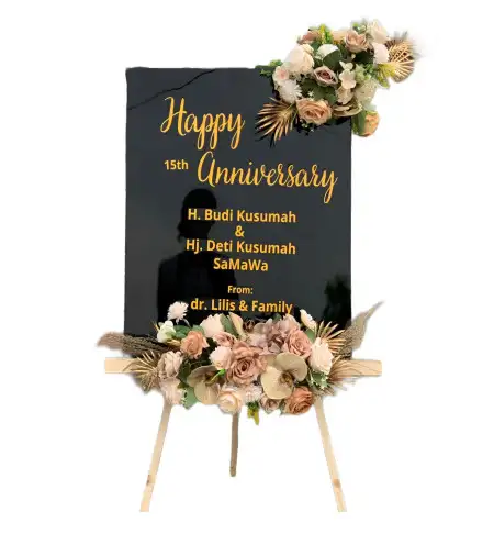 Papan Bunga Akrilik Bedayu